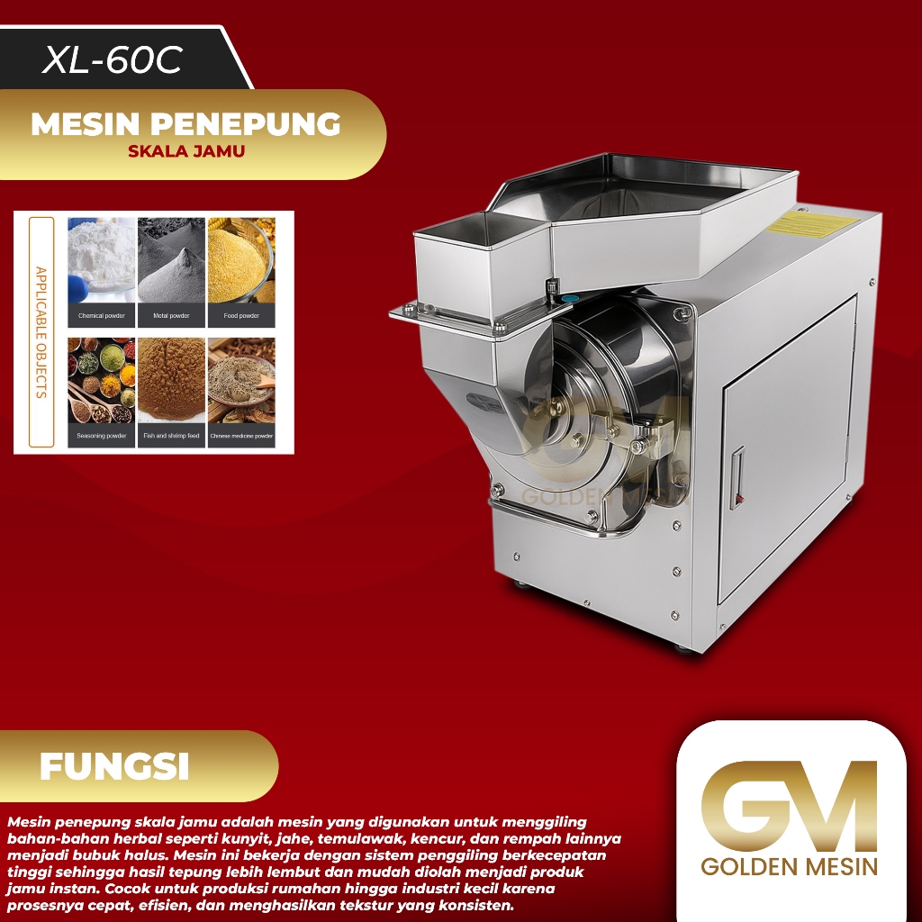 Mesin Penepung Khusus Kering / Mesin Penepung Multifungsi / Mesin Penepung / Mesin Penggiling BIji-B