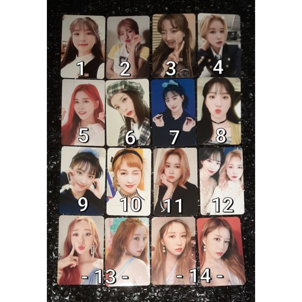 PC PHOTOCARD WJSN DAYOUNG EUNSEO LUDA NEVERLAND II VERSACE PARFUME AS YOU WISH BROADCAST WJ STAY II 