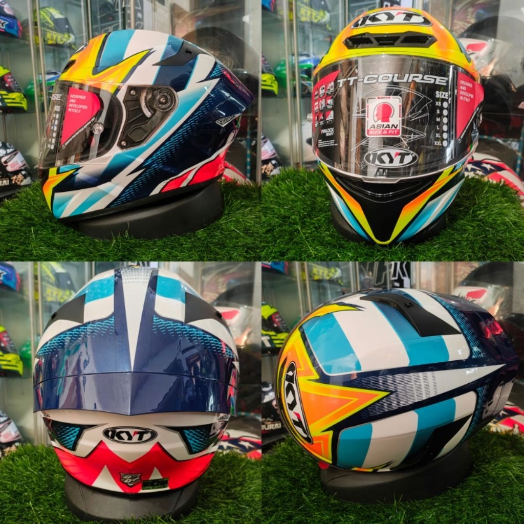 KYT TT COURSE MOTIF TATI  ORIGINAL KYT