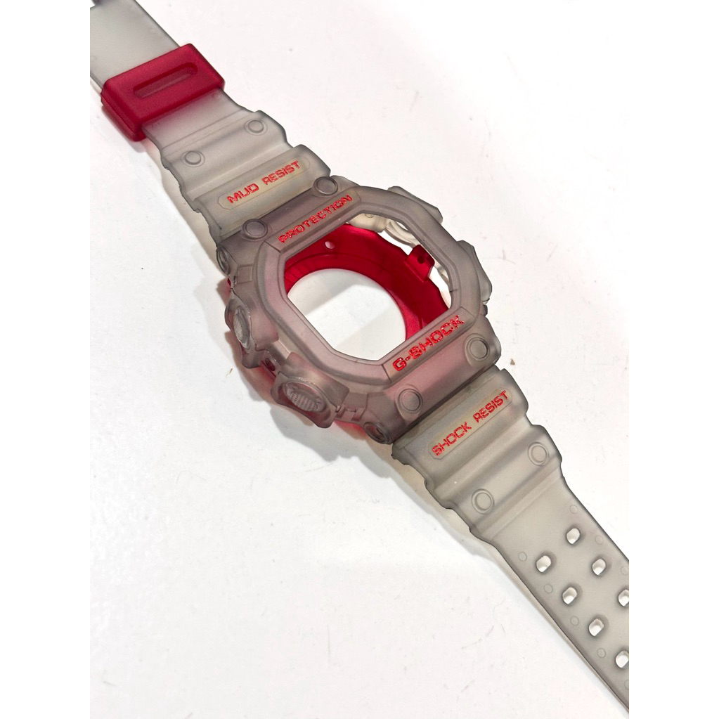 BnB Gshock GX 56 jelly doff SMOKE RED