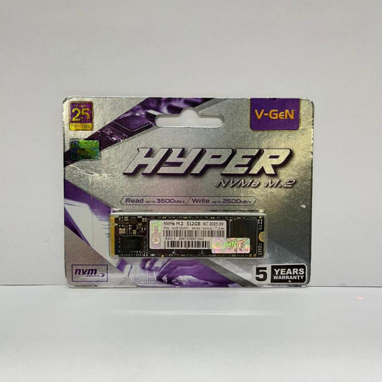 NVME 512GB VGEN HYPER SECOND (KEMASAN SOBEK)