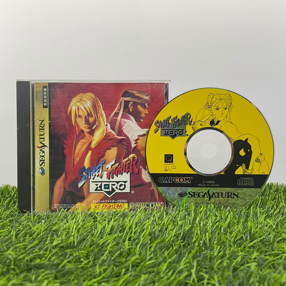 Sega Saturn - Street Fighter Zero (Bahasa Jepang)