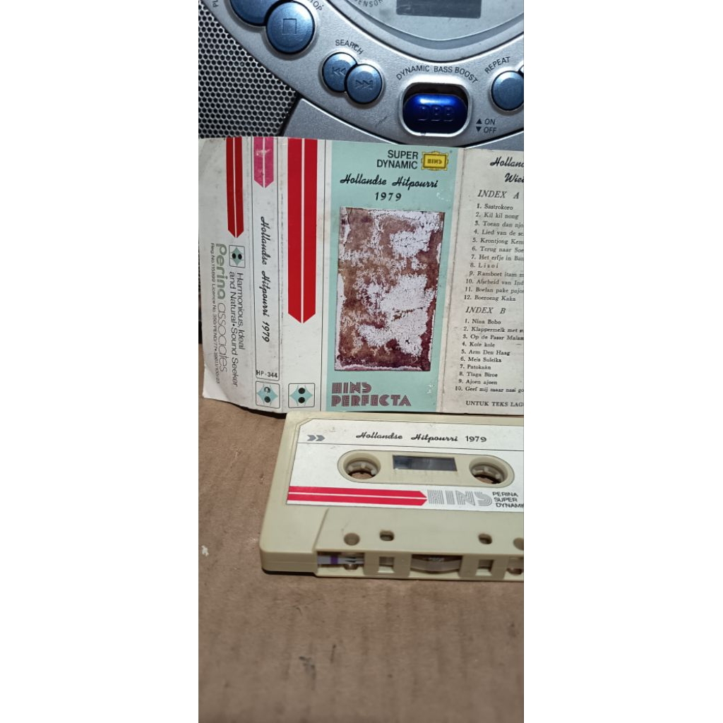 kaset pita Hollandse Hitpourri wieteke van dart 1979