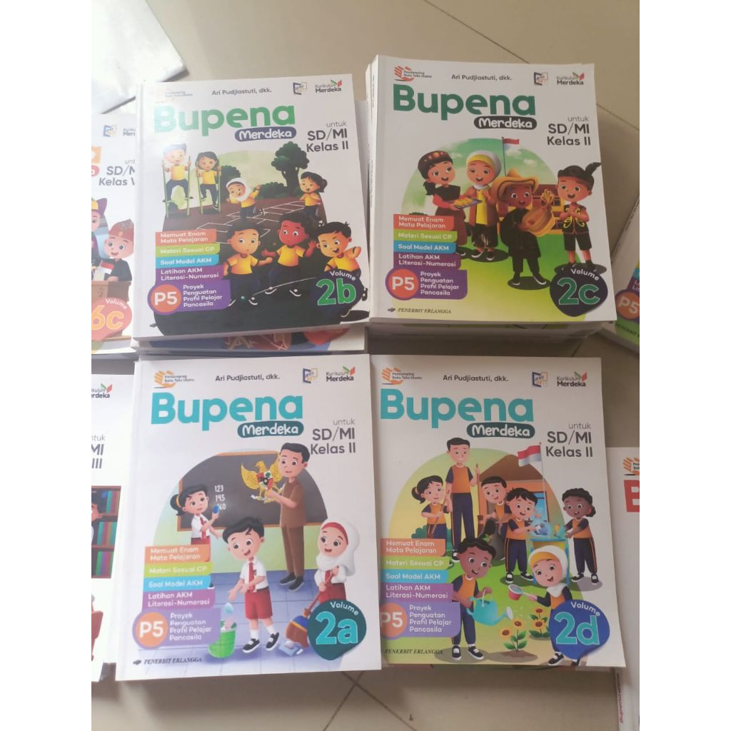 buku paket bupena kelas 2 SD kurikulum merdeka