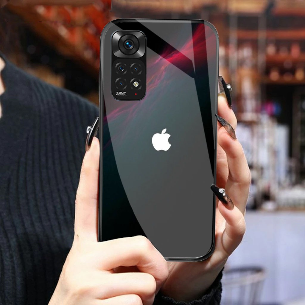 GK387 (REDMI NOTE 11) Softcase Kaca REDMI NOTE 11 - Case REDMI REDMI NOTE 11 - Casing hp REDMI NOTE 