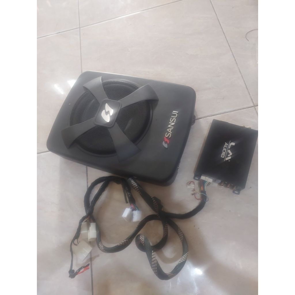 SANSUI SUBWOOFER KOLONG DSP LM AUDIO