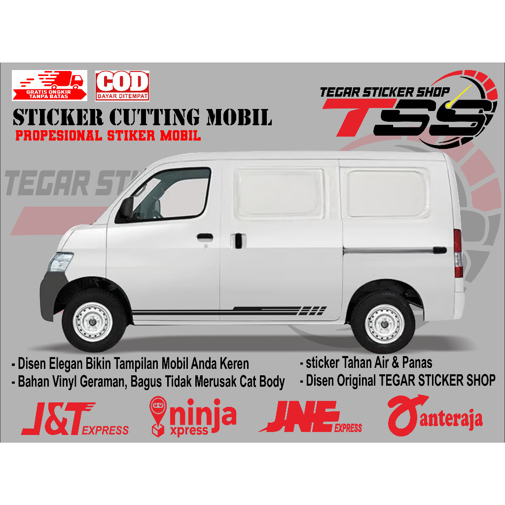 sticker mobil grand max sticker mobil daihatsu grand max stiker mobil grand max keren sticker bumber