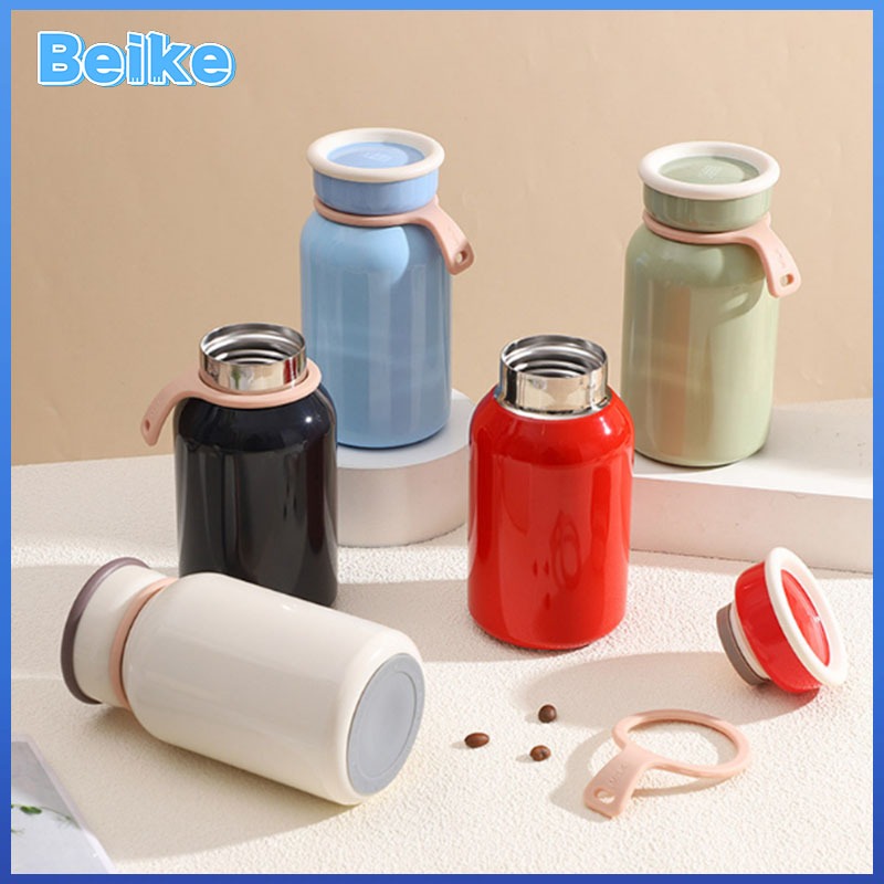 Botol Minum Aesthetic Korea Style 300ML 400ML Botol Air Stylish Lucu Unik Hadiah untuk Pasangan Tema