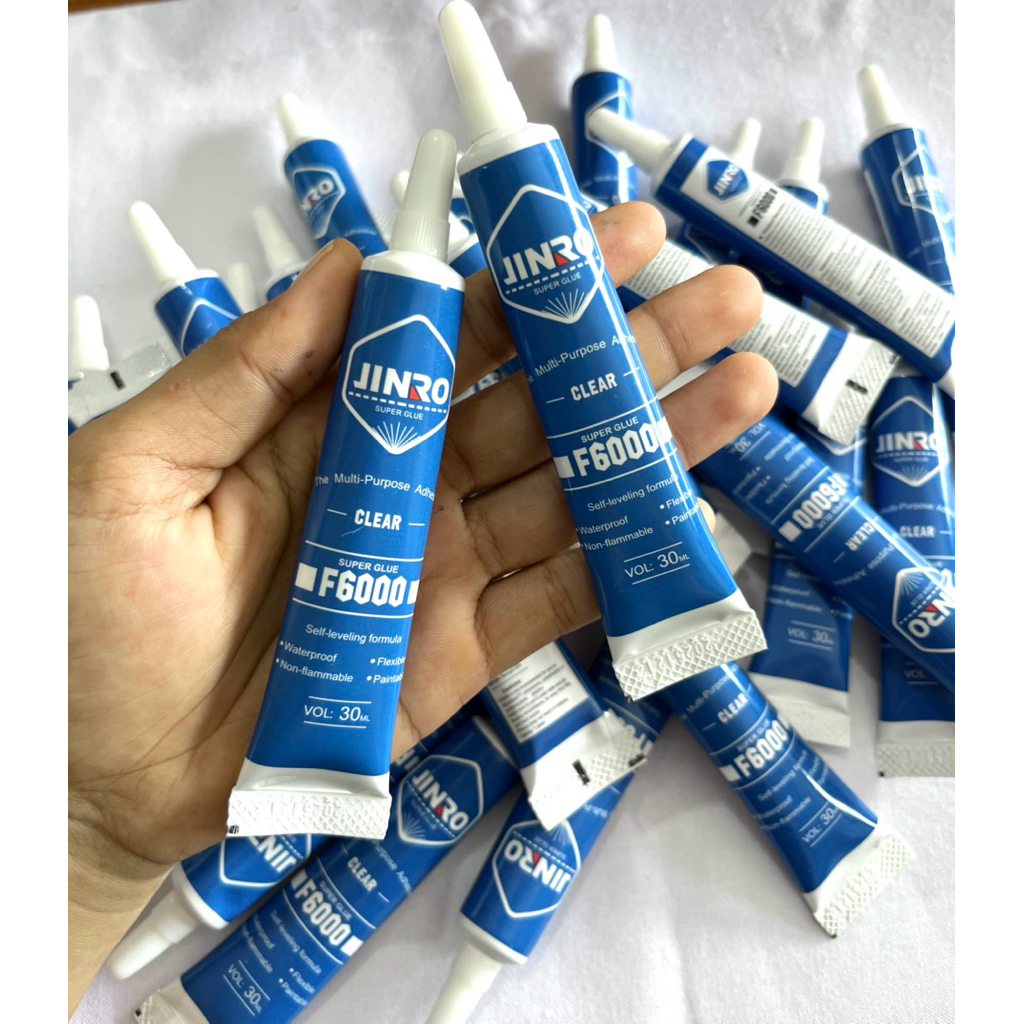 Lem payet baju super F6000 isi 30ml