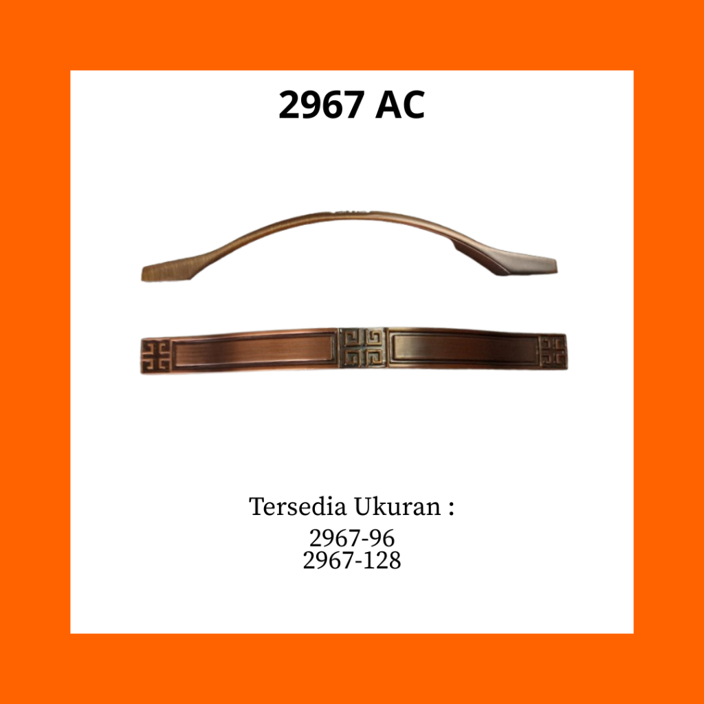 Handle 2967 AC | Handle Tarikan Laci | Tarikan Pintu Laci Minimalis