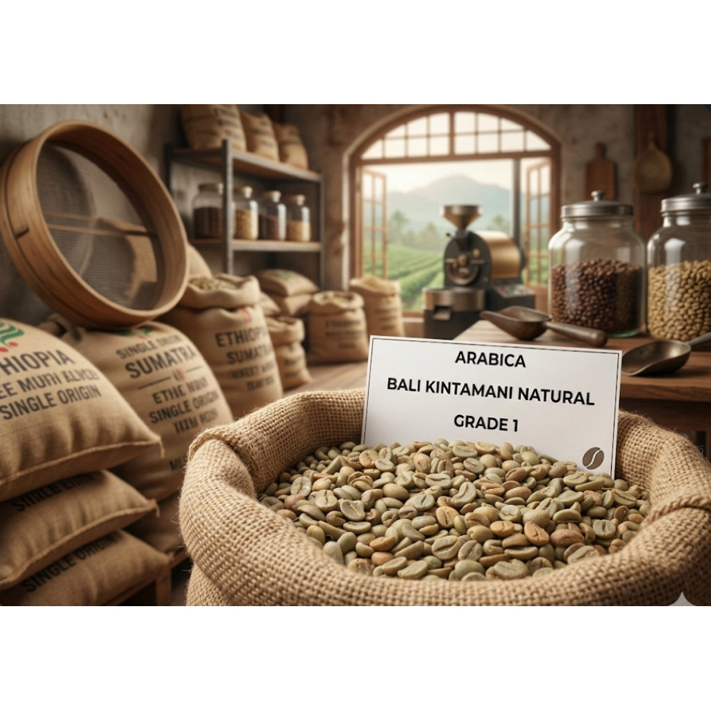 GREEN BEAN / KOPI MENTAH ARABIKA Bali Kintamani Premium