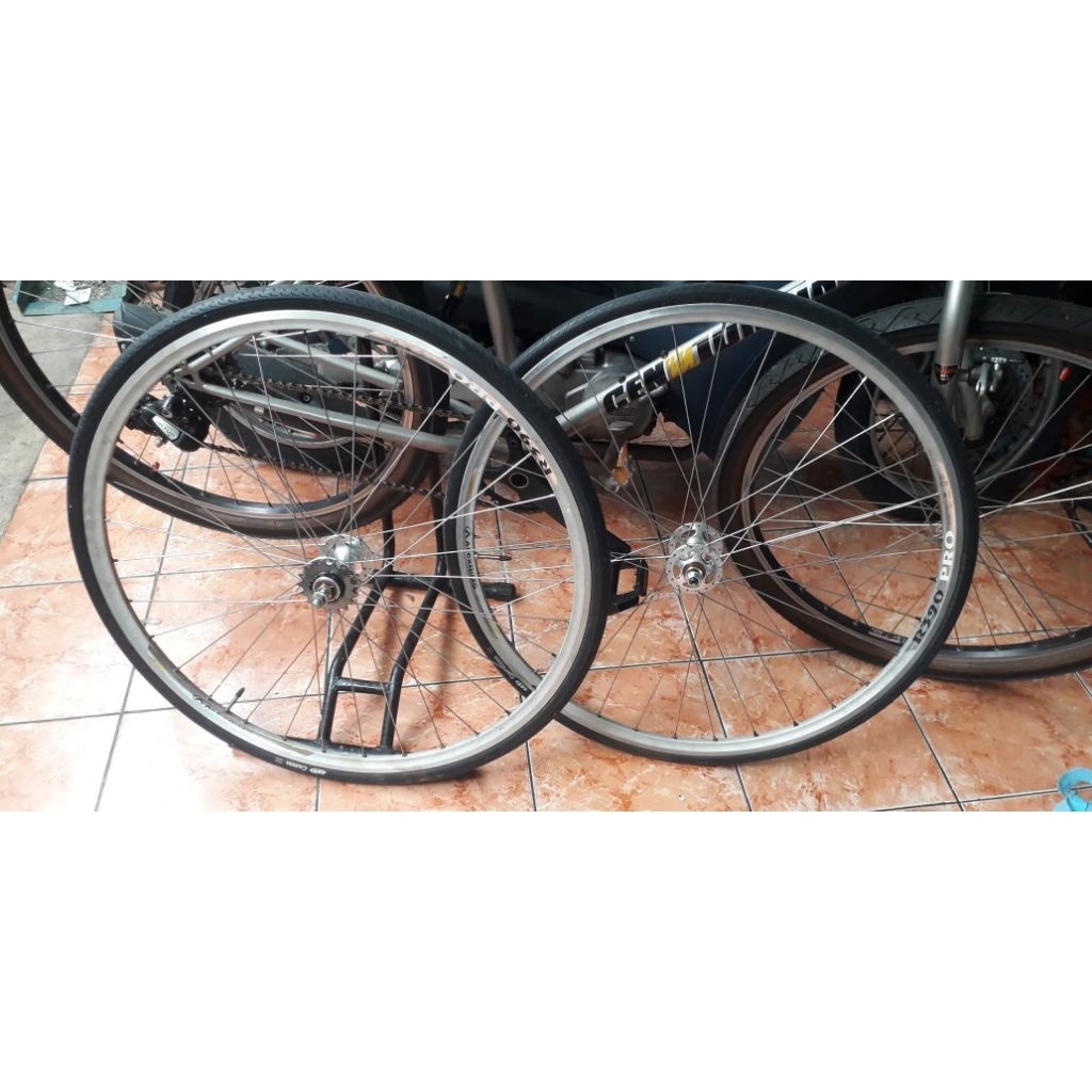 wheelset 700c fixie alexrims