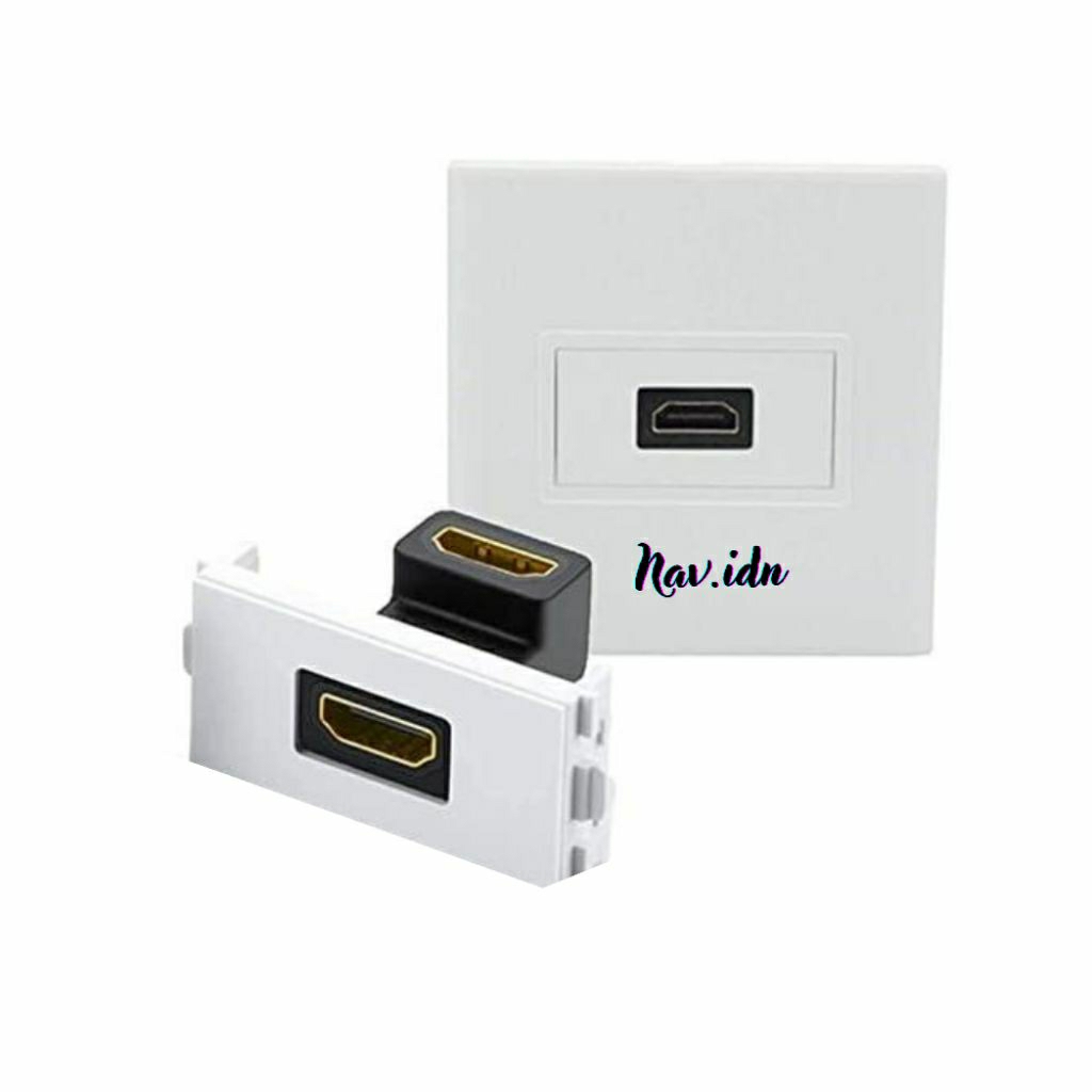 Faceplate hdmi / outlet hdmi / stop kontak hdmi