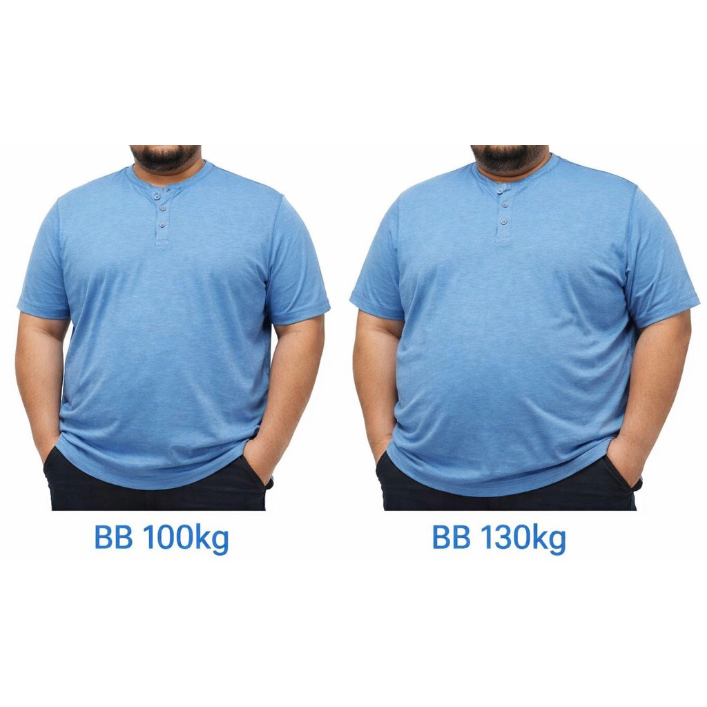 INNABIGSIZE||MAGELLAN KAOS PRIA BLUE TEE BIG SIZE JUMBO SIZE