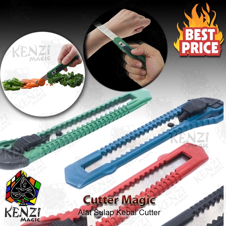 Alat Sulap Cutter Kebal Sulap Pisau Kater Debus