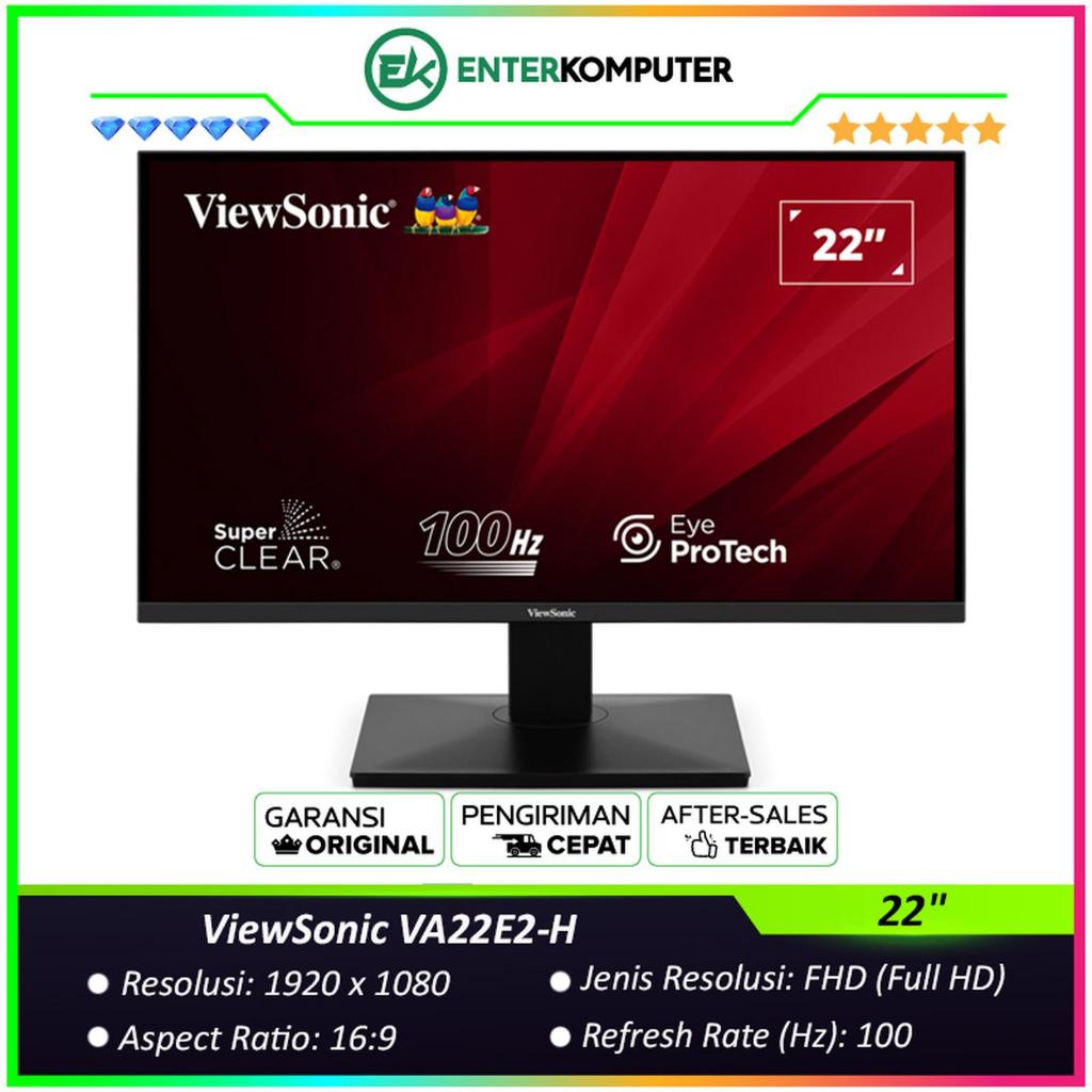 ViewSonic 22" VA22E2-H 100Hz FHD / Monitor 22 inch