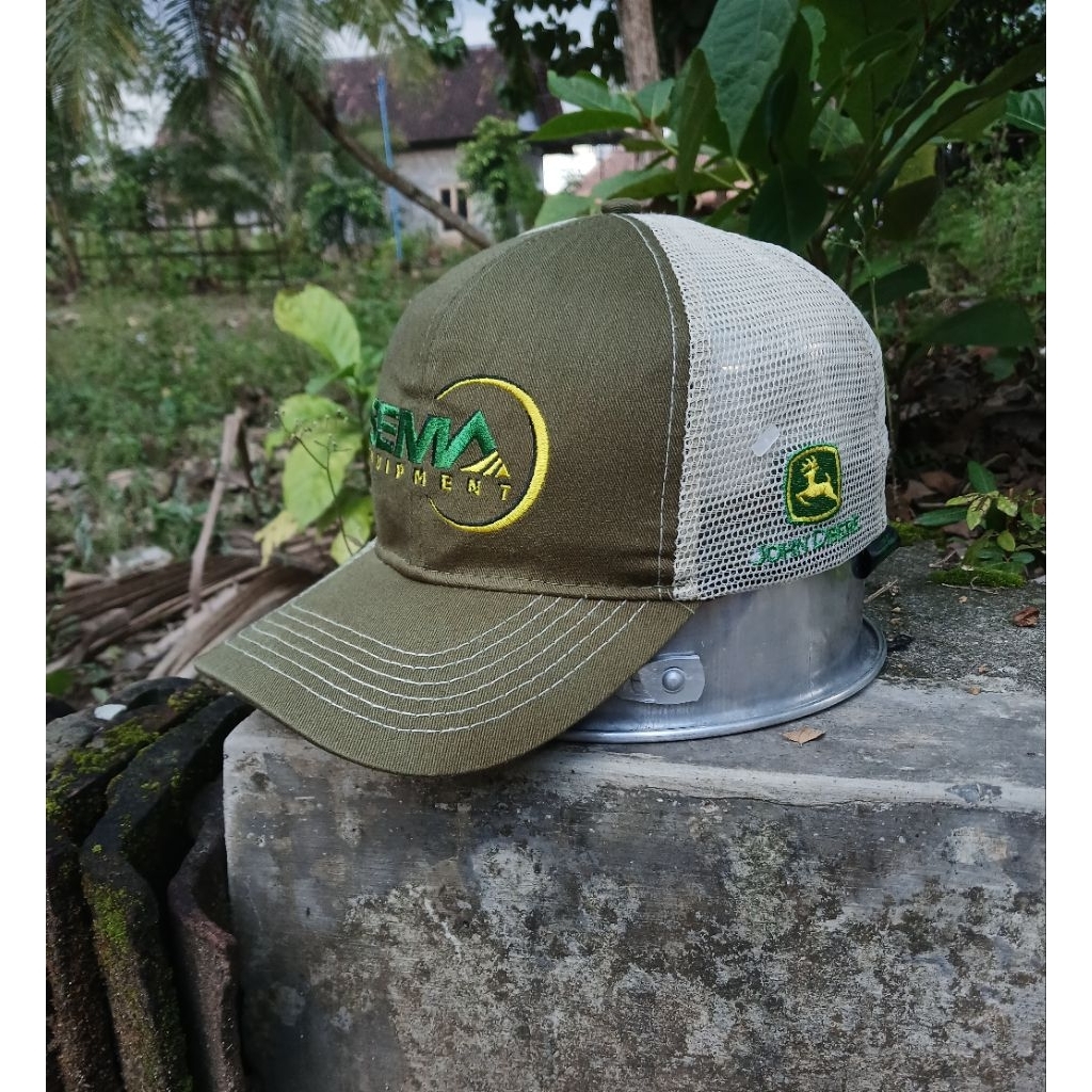 John Deere X Sema Equipment Trucker Hat