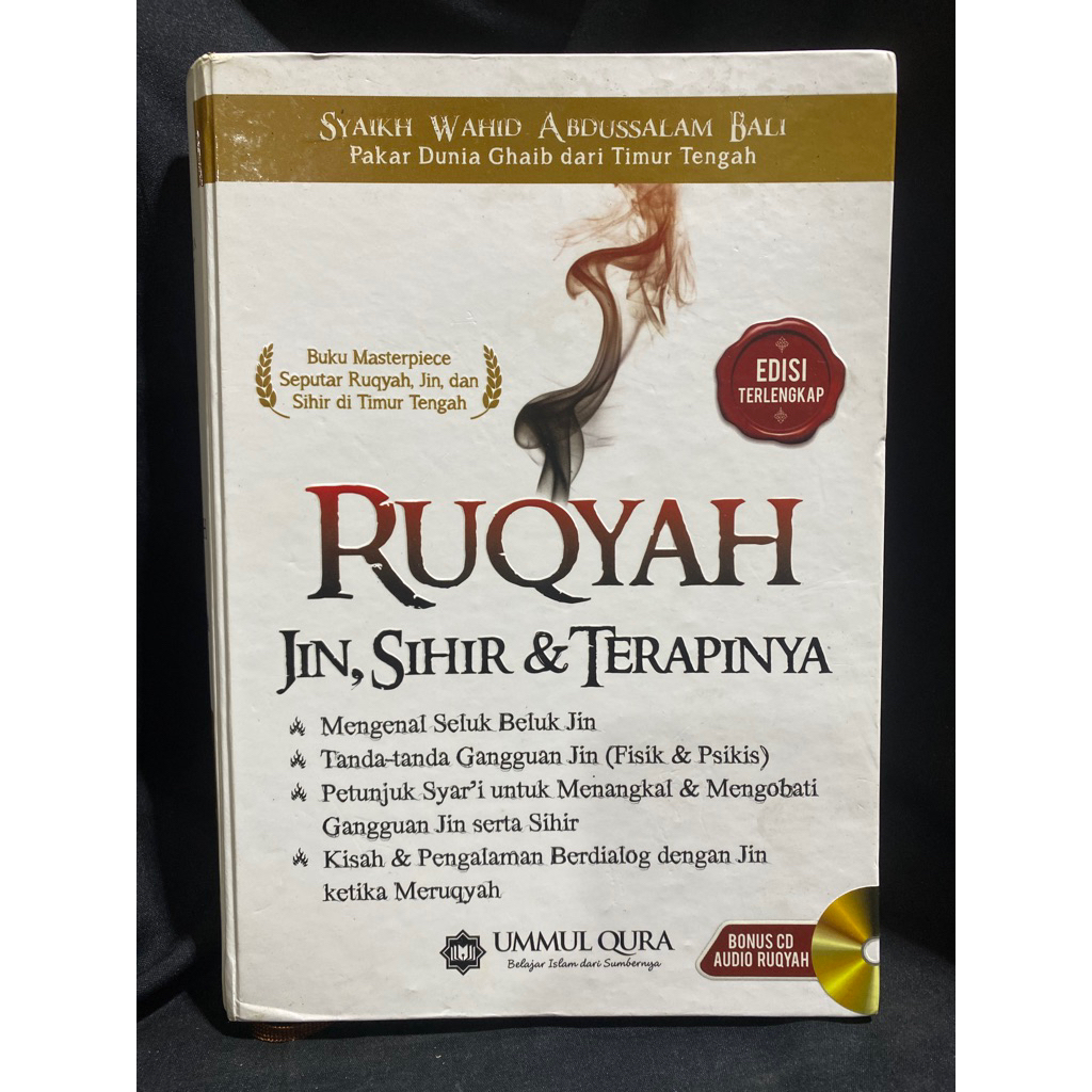 Buku Original RUQYAH JIN SIHIR & TERAPINYA -  SYAIKH WAHID ABDUSSALAM BALI