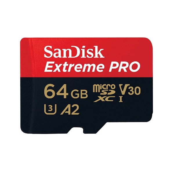 Kartu Memori MicroSD MicroSDXC Memory Card Sandisk Original Extreme Pro 64GB Speed 200 MB/s untuk Ka