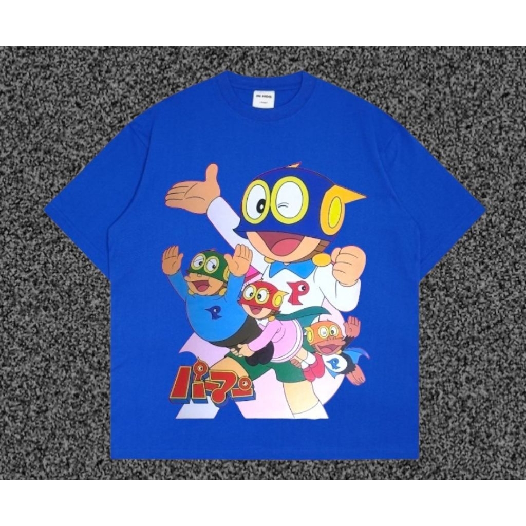 kaos oversize & jumbosize pman benhur blue