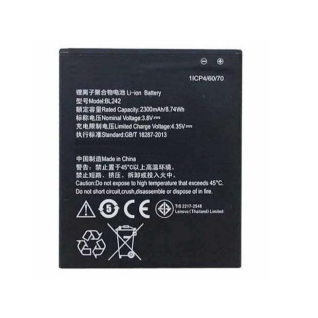 Baterai Lenovo BL242  A6000  A6010 Battery Batre HP Ori 99%