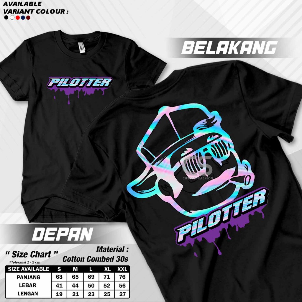 KAOS PLTR KAOS APAREL KAOS PILOTER P KAOS DISTRO V12