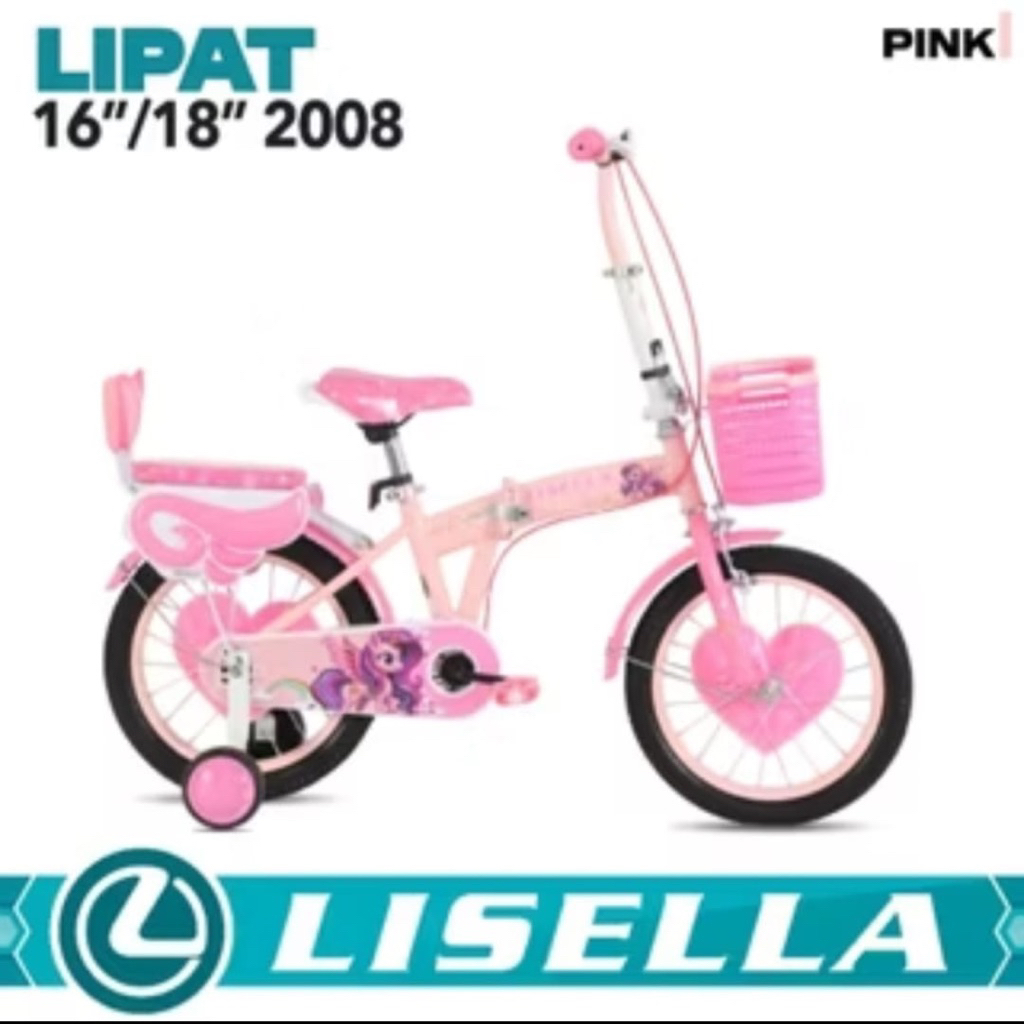 Sepeda anak 16 sepeda lipat sepeda mini Lisella 2008