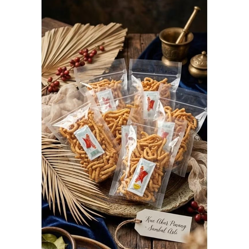 Akar Pinang Cemilan/Kerupuk/Snack Akar Pinang