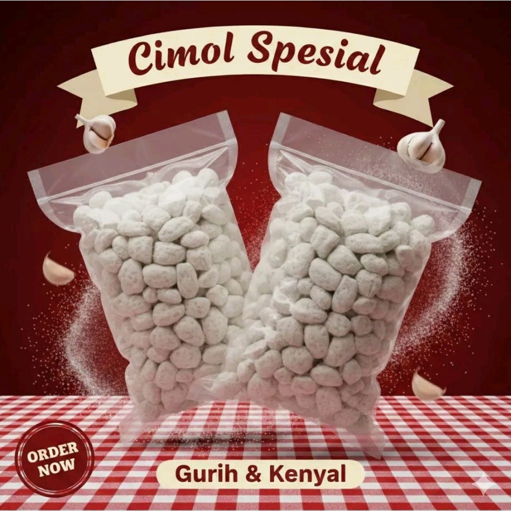 Cimol Mentah Kiloan 1kg Original Anti Meledak