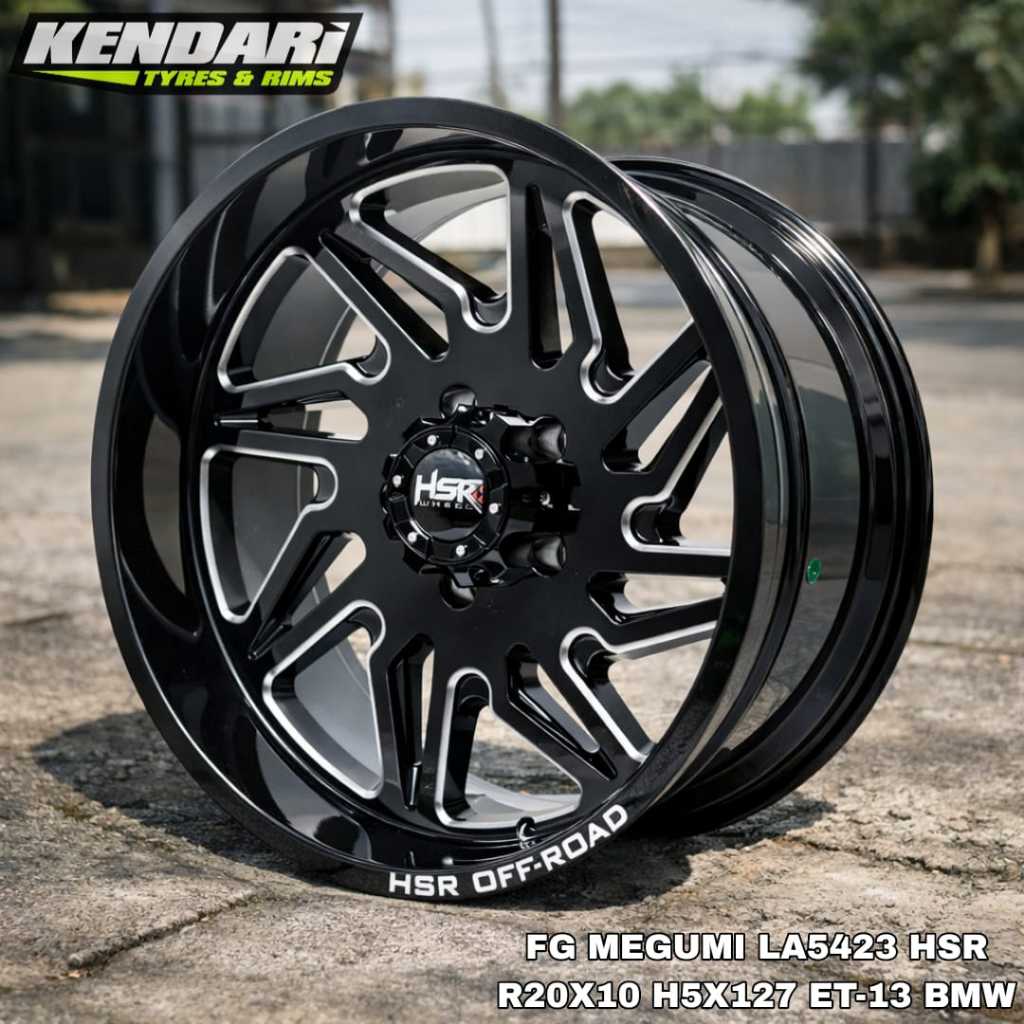 Velg Forged HSR FG MEGUMI Pcd 5X127 10 Inch Buat Mobil Rubicon