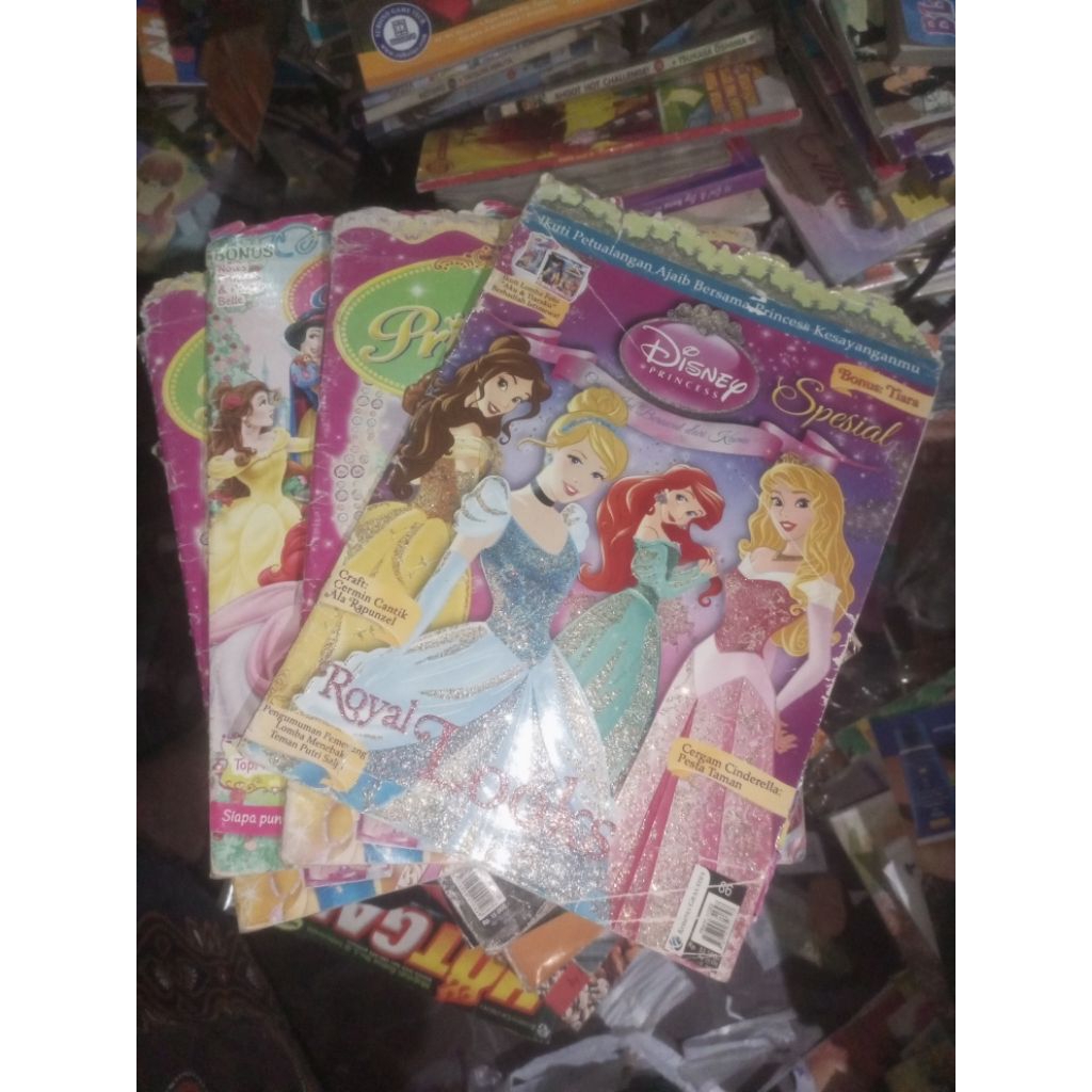 PRINCESS, majalah anak/Disney, GM