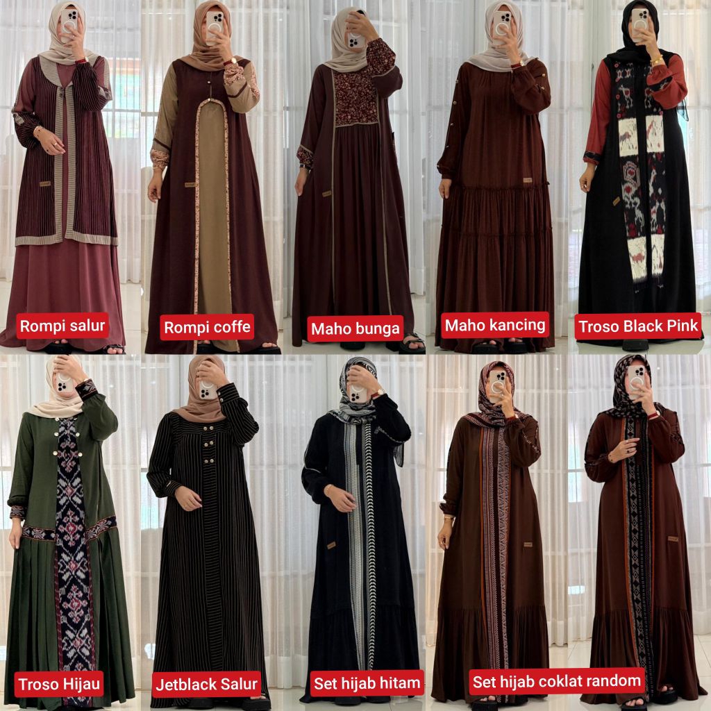 ( READY SIAP KIRIM) NADHEEFA TERBARU / NADHEEFA STORE BY TUTIK ZULIANA / NADHEEFA TERBARU / NADHEEFA