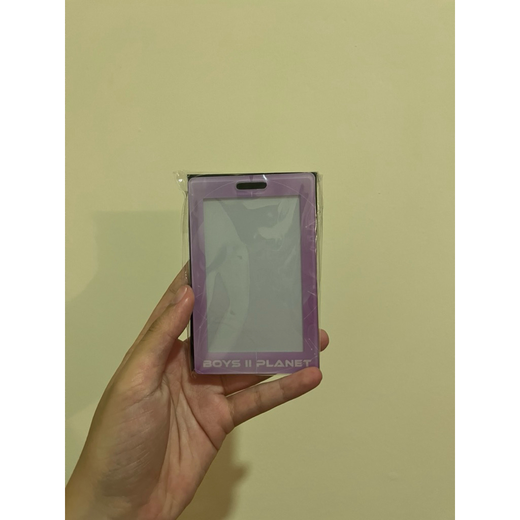 boys2planet after journey photocard holder acrylic