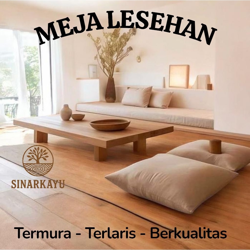 MEJA LESEHAN meja kayu meja makan meja minimalis