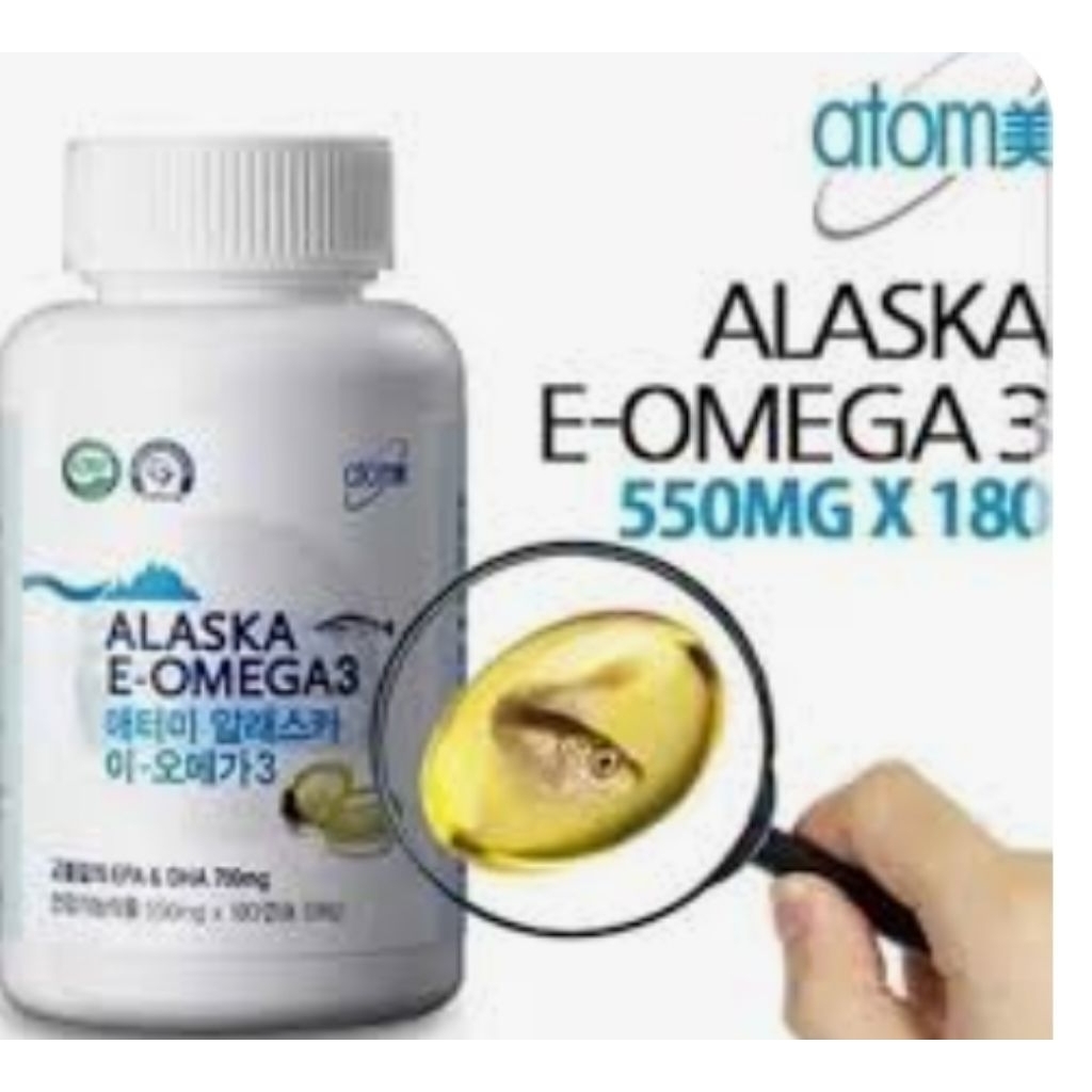 atomy alaska omega 3 korea vitamin anti kolesterol
