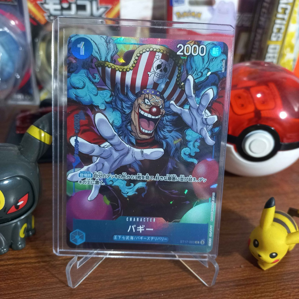 Buggy Promo ST17-003 - Kartu One Piece TCG Saikyo Jump Promo Original