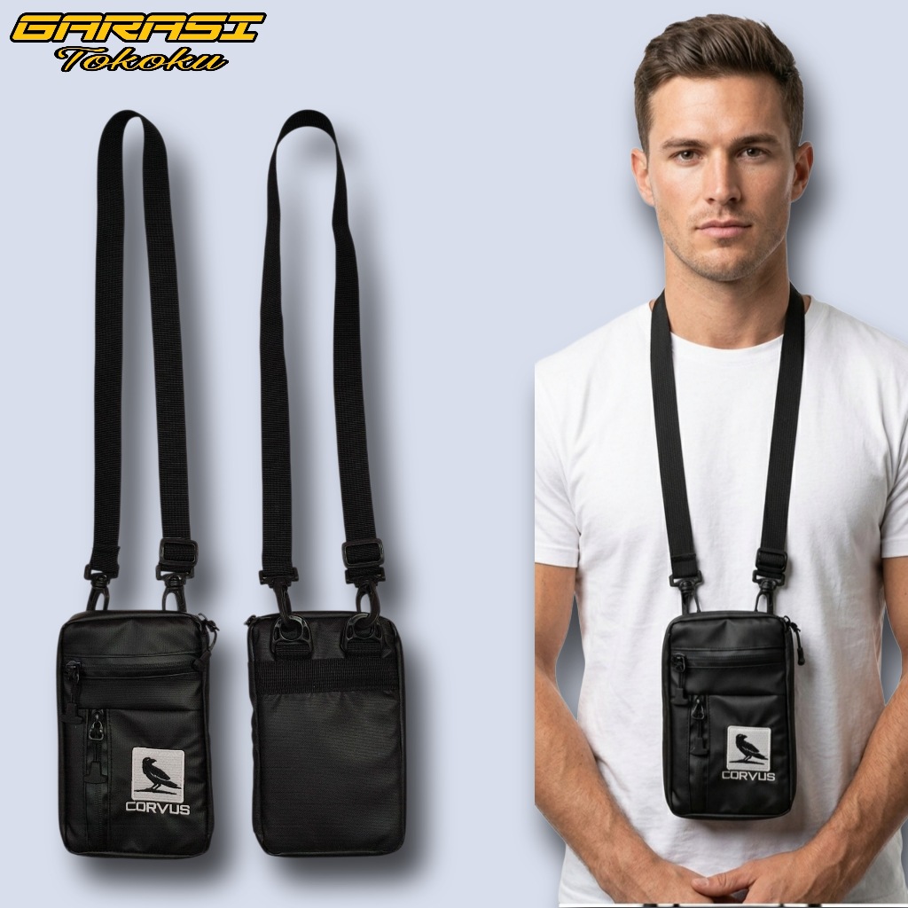 Haging wallet Handphone Tas Hp Waterproof anti air pria dan wanita garasi tokoku