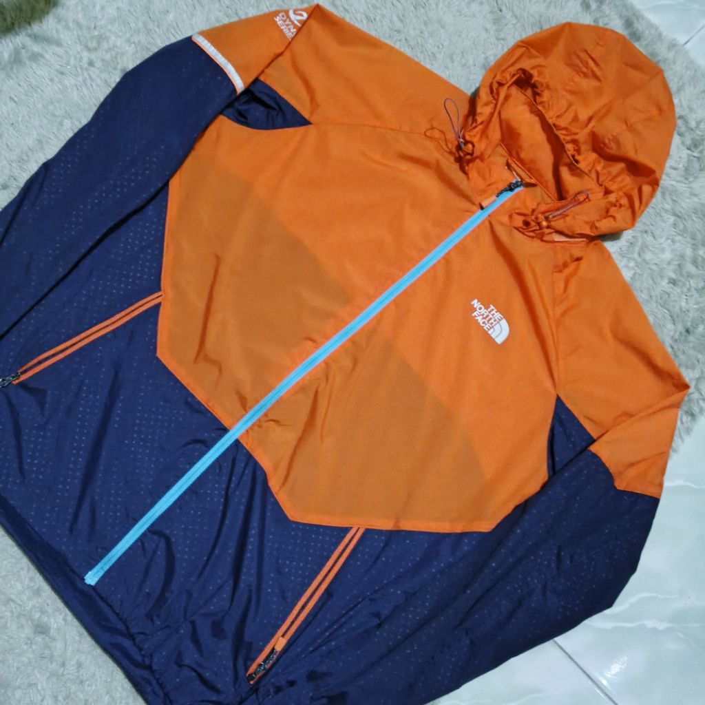 jaket second Running TNF size M LD 104 P 64 cm limited
