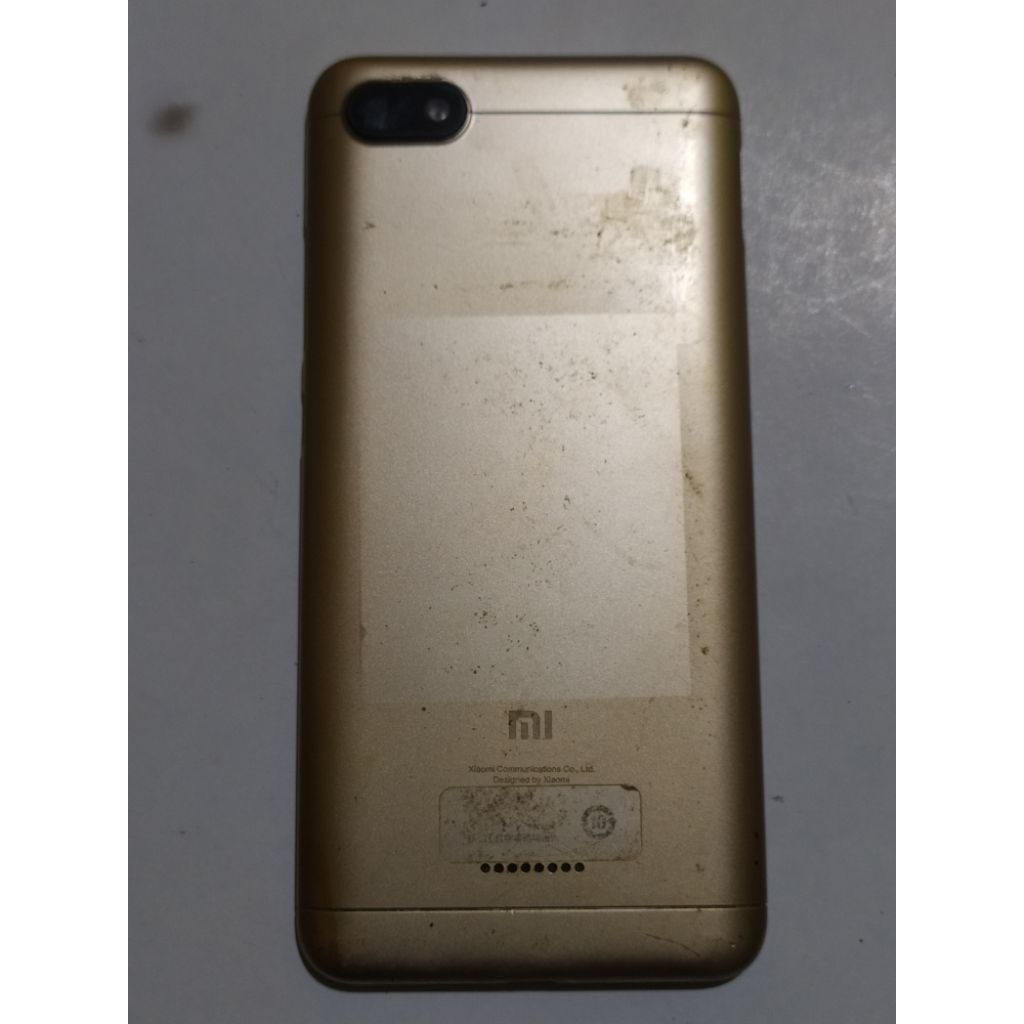 backdoor Redmi 6a second original cabutan