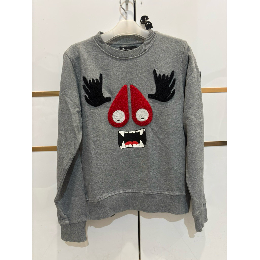 Crewneck baju lengan panjang Moose Knuckles