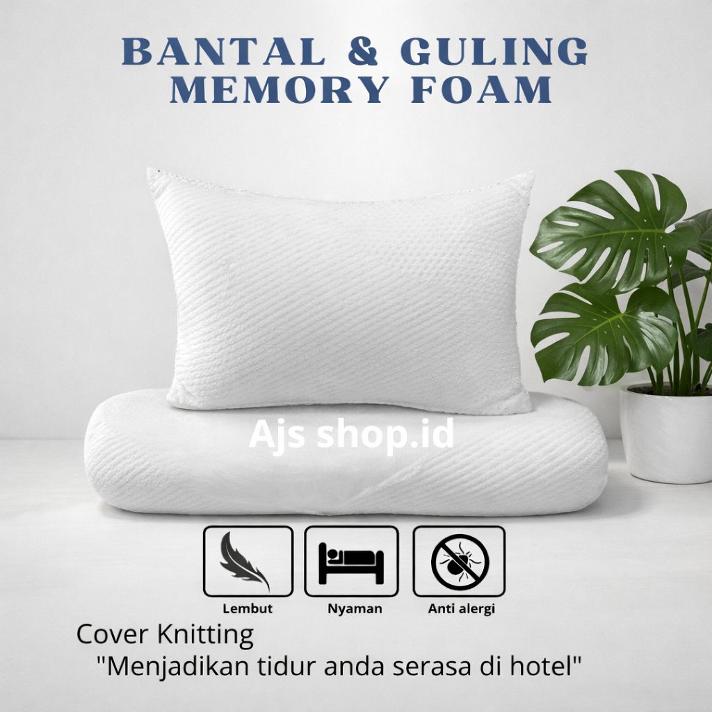 PROMO!! Bantal & Guling Memory Foam | Bantal guling Hotel Premium