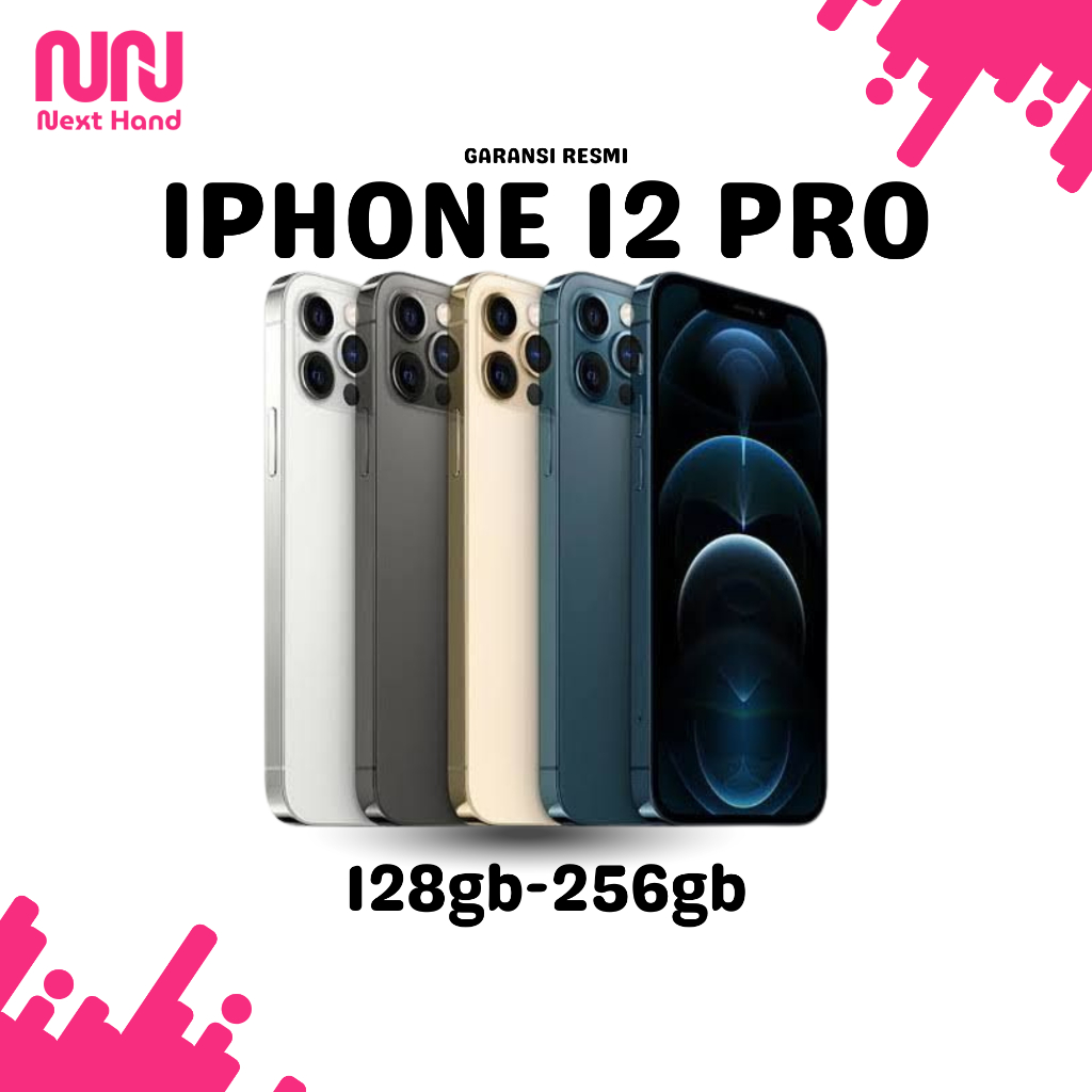 IBOX | iPhone 12 PRO 128GB | 256GB Second Mulus Bergaransi