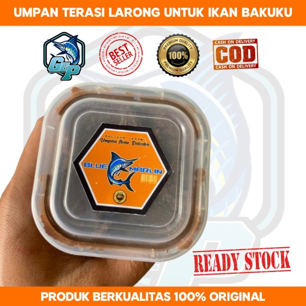 Umpan racikan ikan bakuku terasi larong