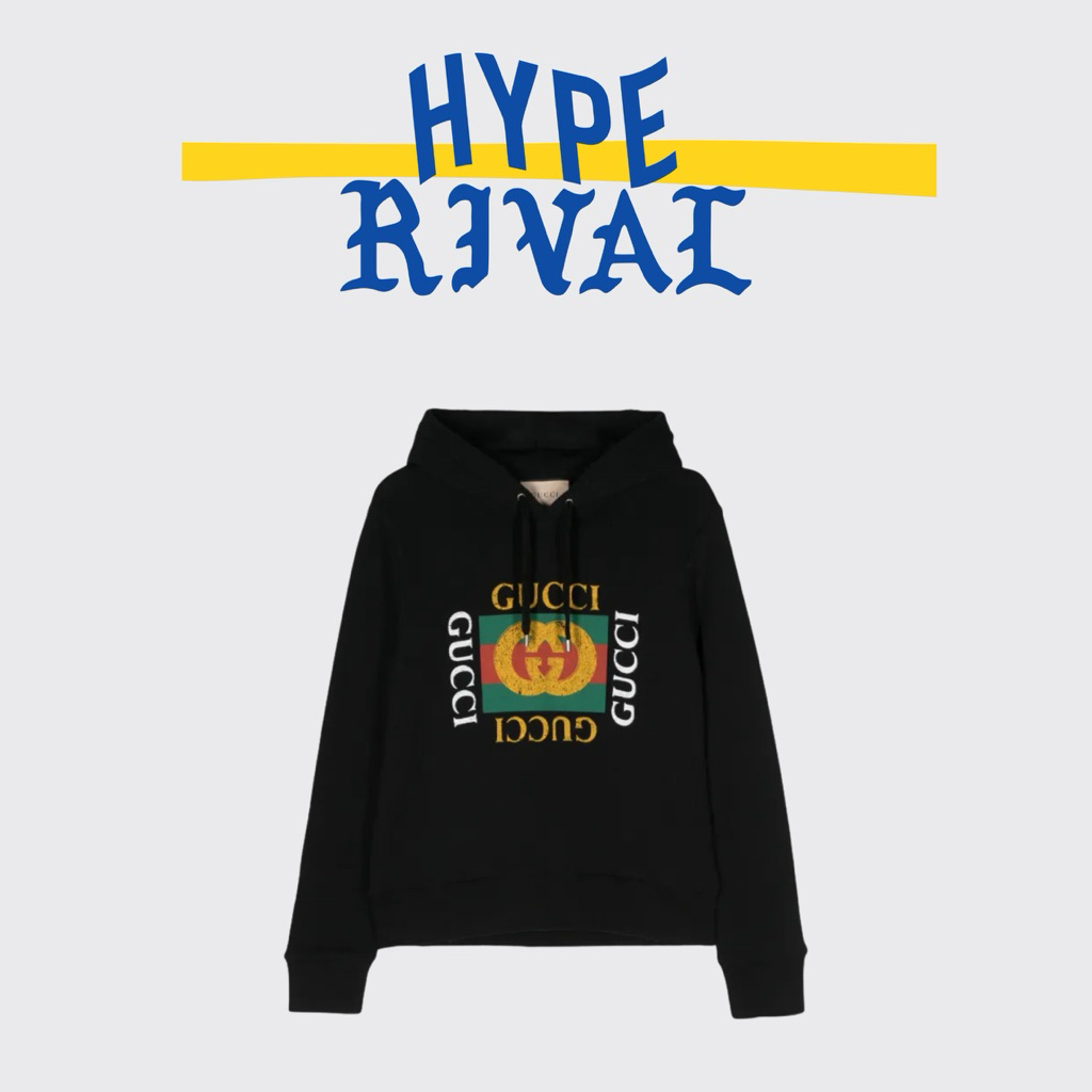 Gucci Vintage Logo Hoodie (100% Original)