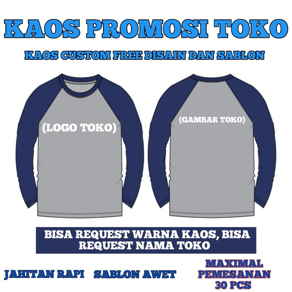 kaos toko | kaos pertanian | kaos persenan | kaos promosi | harga grosir