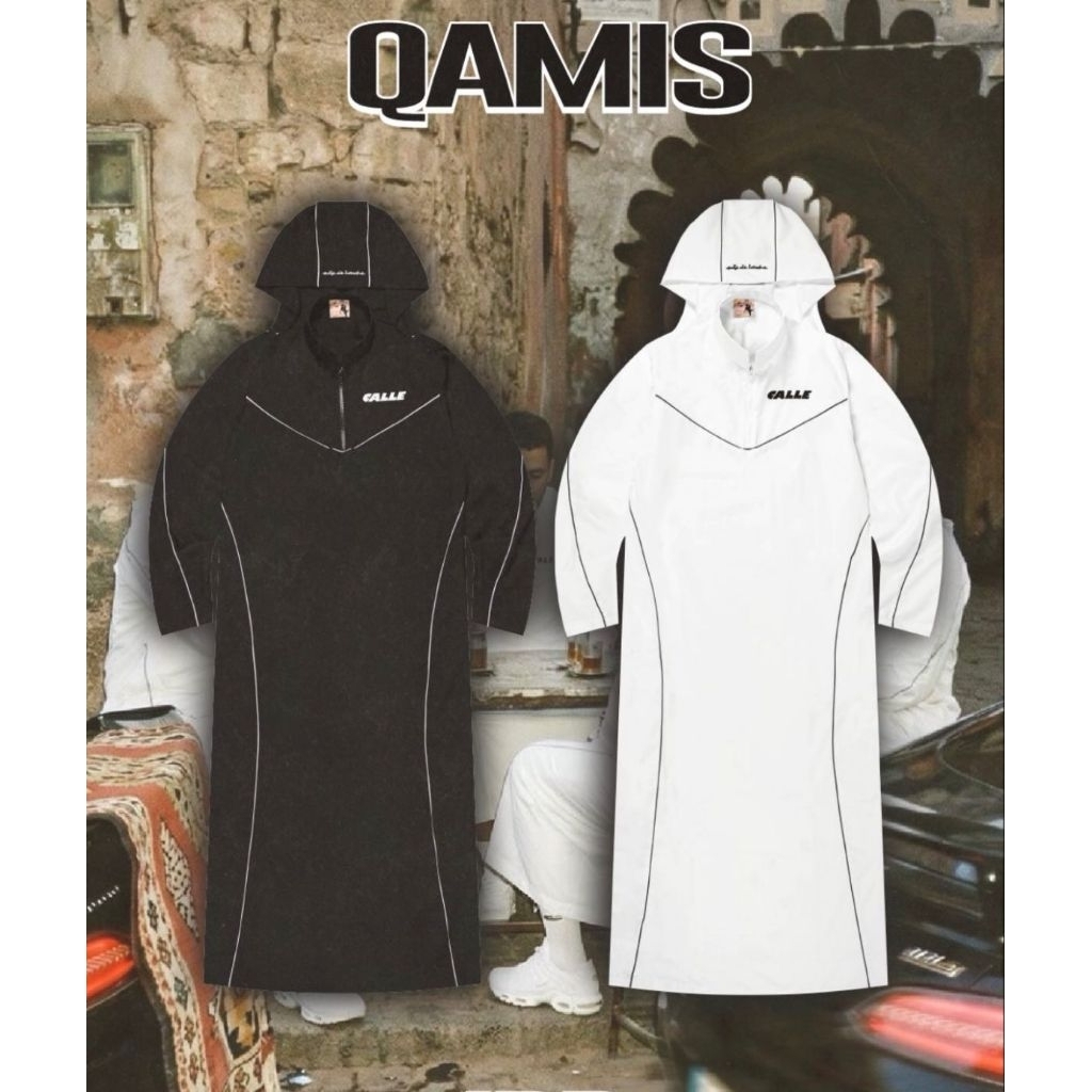 [ORIGINAL] CALLE DE LARACHE | KAOS CALLE | CALLE TSHIRT | ZIP UP CALLE | GAMIS CALLE | JUBAH CALLE |