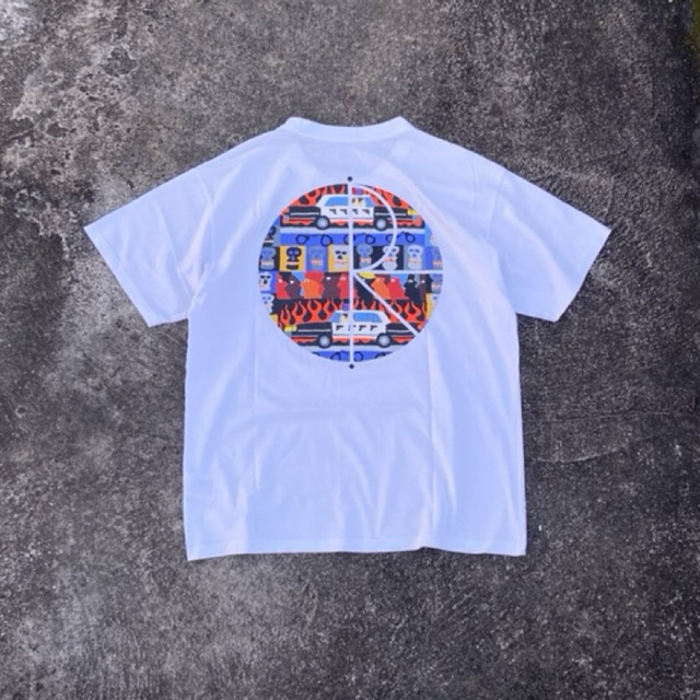 TSHIRT POLAR SKATE CO. WHITE