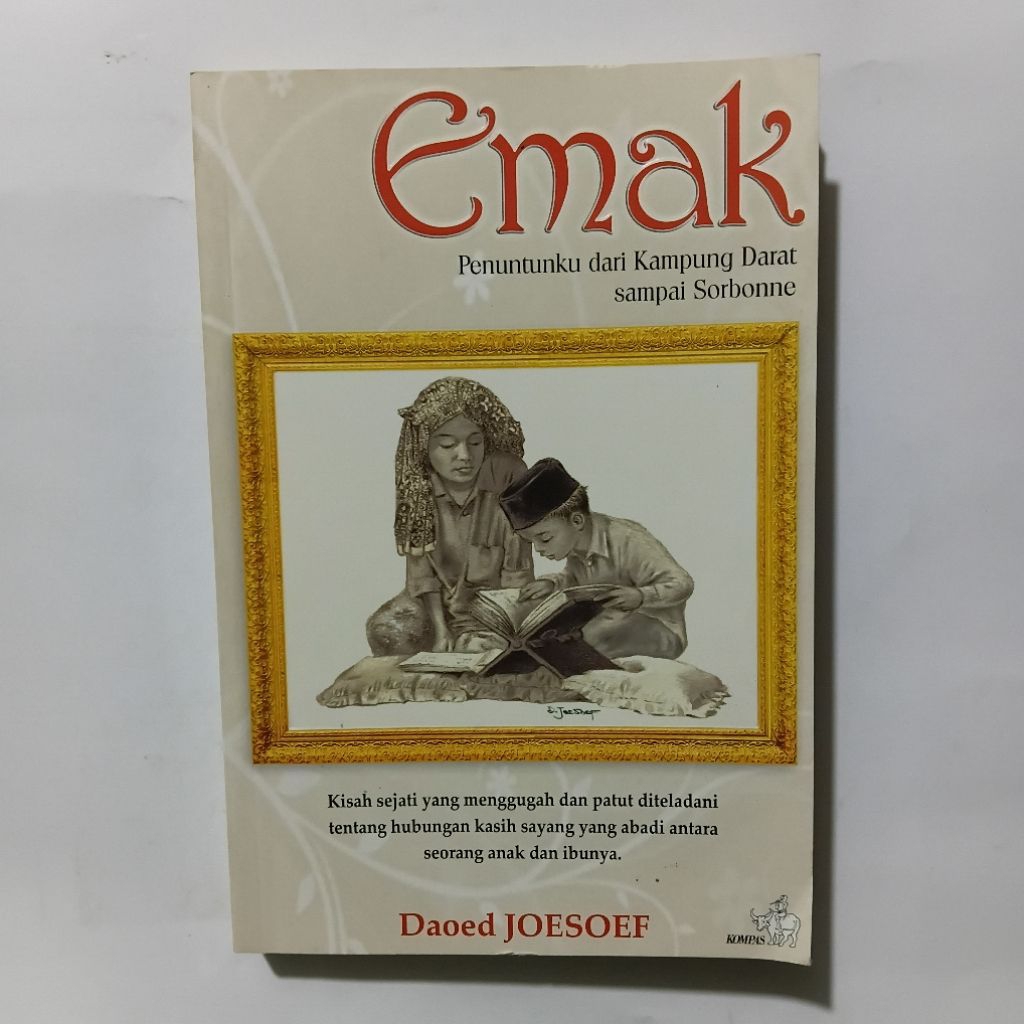 Buku EMAK Penuntunku dari Kampung Darat sampai Sorbonne - DAOED JOESOEF