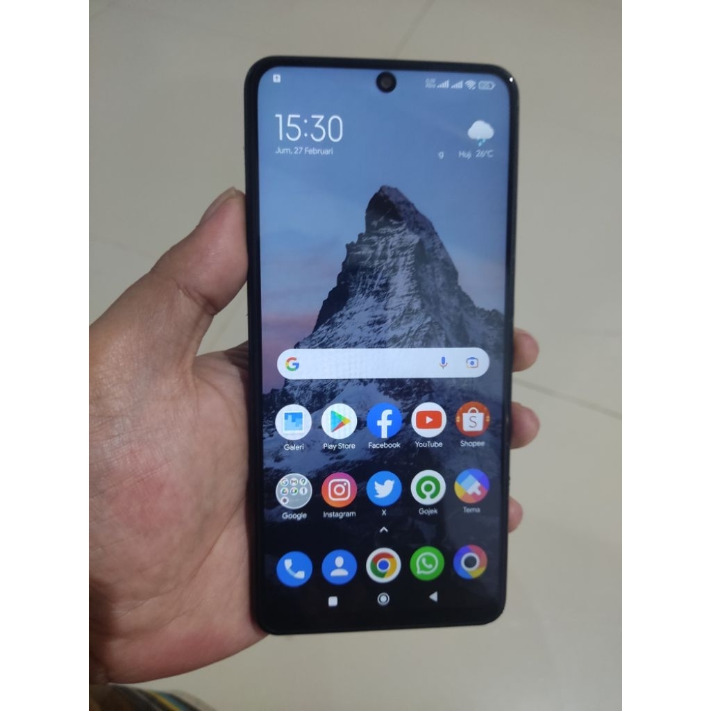 Lcd frame poco f3 gratis baterai