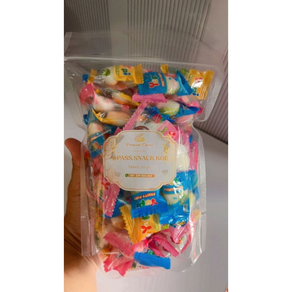 yupi mix los grosir snack kiloan 250gram asli free ongkir jajan lebaran permen